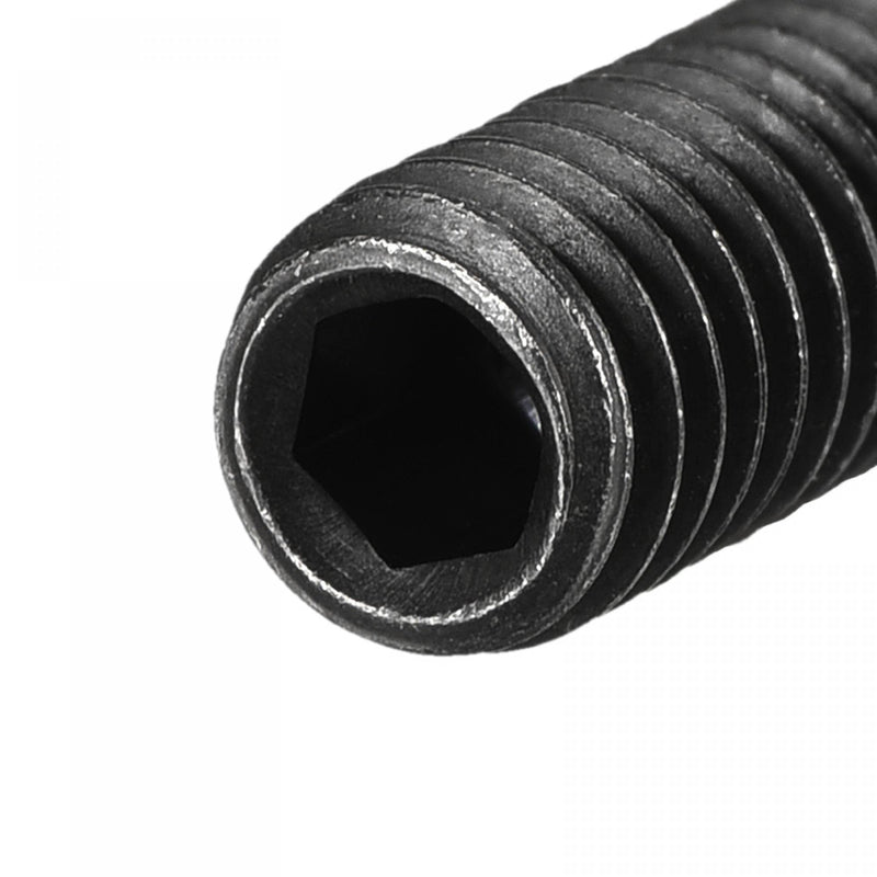 [Australia - AusPower] - uxcell Ball Point Set Screws, 5pcs M5 x 20mm High Carbon Steel Metric Spring Hex Socket Grub Screw 