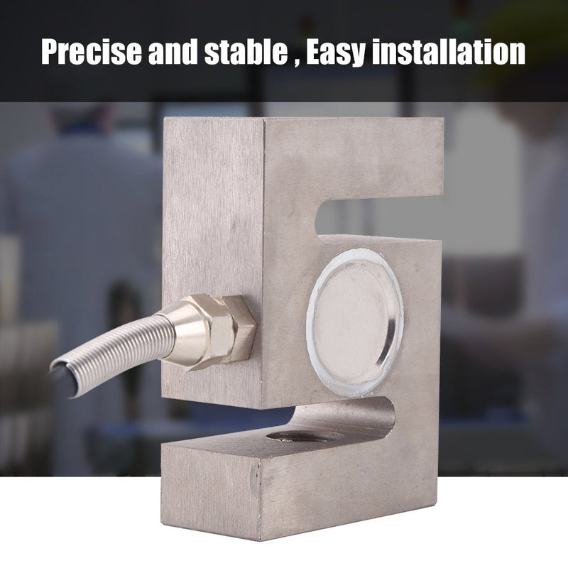 [Australia - AusPower] - Load Cell Sensor Weighing Sensor Portable Weight Sensor Scale Sensor Weighing S Bar Precision 50/100/300/2000 kg for Container Weight High Pressure Weighing Technology (2000 kg) 2000 KG 