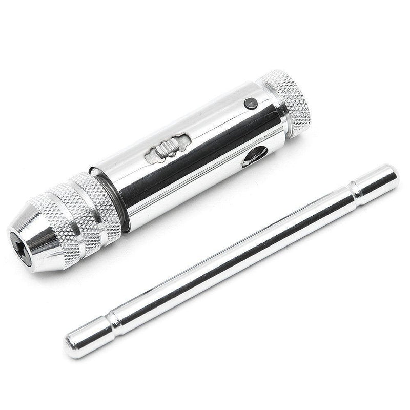 [Australia - AusPower] - QISF Tap and Die Set | Hand Tap | HSS | M3 M4 M5 M6 M8 | Tap with Adjustable T-Handle Tap Wrench | Tap Cutter & Die 