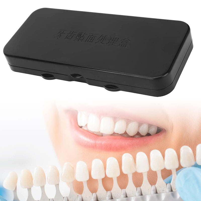 [Australia - AusPower] - Ceramic Veneers Box,Ceramic Veneers Denture Box,Professional Veneer Pretreatment Patch Tooth Box Ceramic Veneers Denture Storage Box for Arrangement Cleaning 