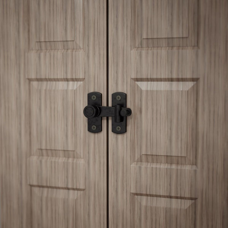 Renovators Supply Manufacturing Door Latch 2 in. Oil Rubbed Bronze Gate Latch/Barn Door Latch Lock with Mounting Hardware