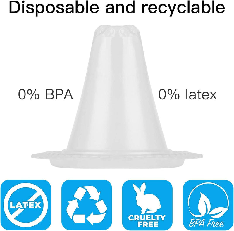 [Australia - AusPower] - Ear Thermometer Probe Covers, Ear Covers for All Braun themometer Thermometer Models Digital Thermometers Disposable Covers (200) 200 