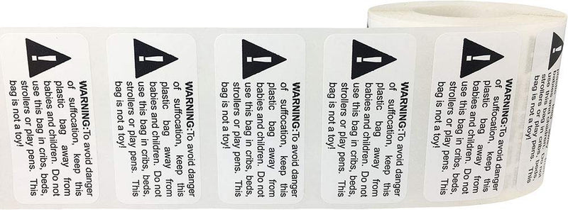 Suffocation Label Small (1 x 2)