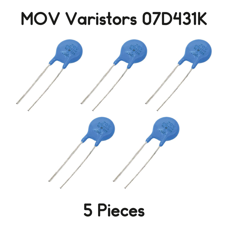 Varistori MOV 07D431K 430V 1.2KA Pack of 5