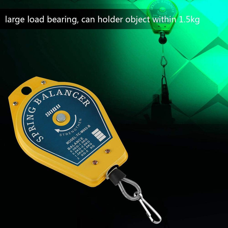 [Australia - AusPower] - Spring compensation spring pull retractable spring balancer tool holder that hangs 0.5-1.5 kg for assembly line 0,5-1,5 kg 