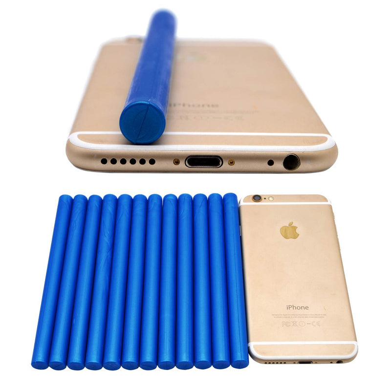[Australia - AusPower] - Royal Blue Sealing Wax Glue Gun Stick, Making Wax Seals for Letter Thanks Card Envelope, Wedding or Event Party Invitation, Gift Wrapping - Pack of 12 