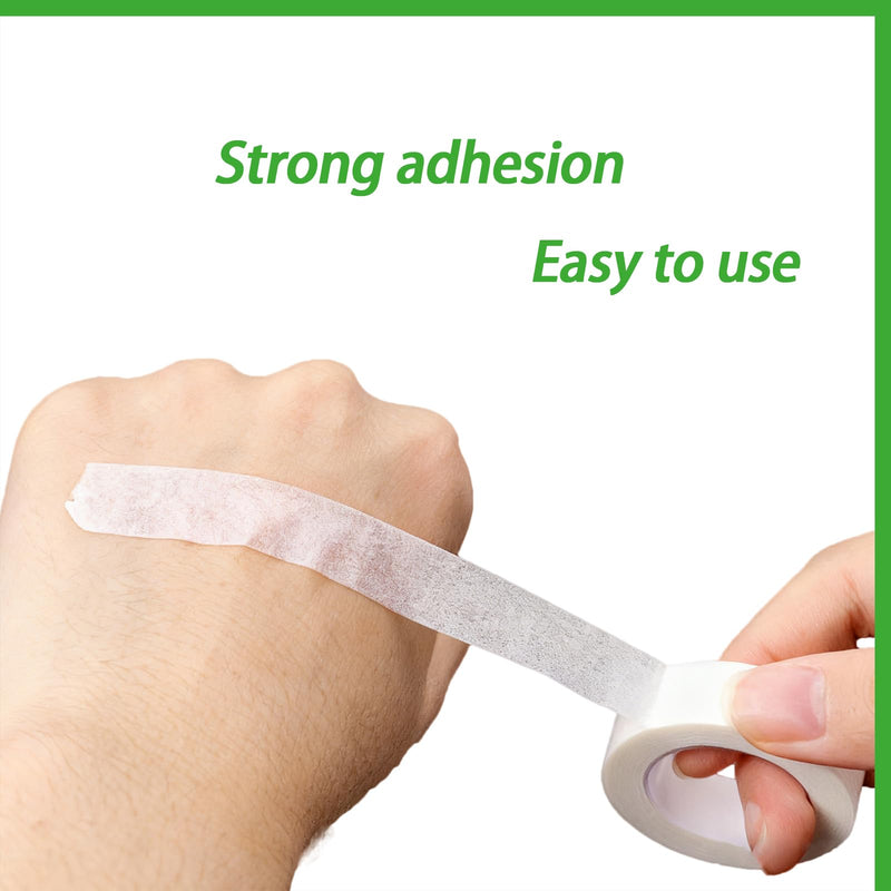 Medical Aloe Low-Allergy Tape, for Surgery, First aid, face, Skin, etc. Multi-Functional Medical Tape (1 in x 3Rolls) 1 in x 3Rolls