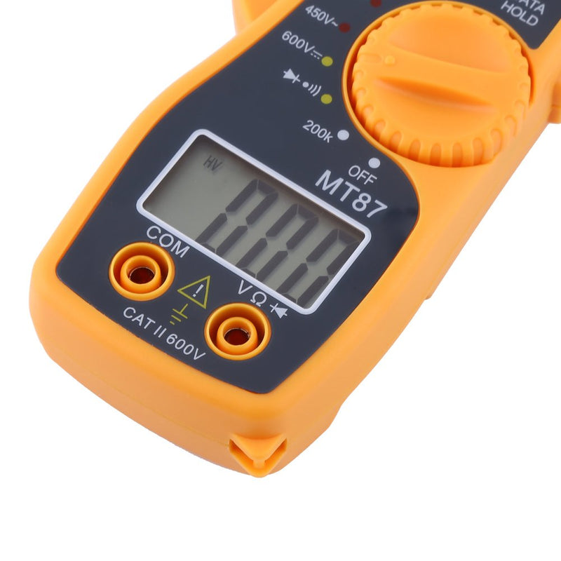 [Australia - AusPower] - Digital Clamp Multimeter, Digital Clamp Meter AC/DC Voltmeter with Voltage, AC Current, Amp, Volt, Ohm, Diode and Test Tester 