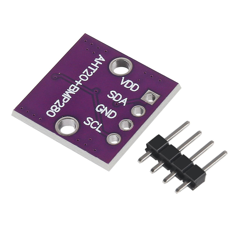 [Australia - AusPower] - 3pcs AHT20+BMP280 Temperature Humidity Air Pressure Module 2 in 1 High Precision Digital Temperature and Humidity Pressure Sensor 3pcs 