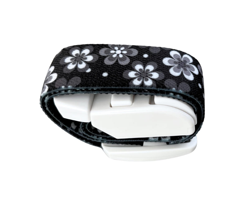 PROFESSIONAL Festive Christmas Tourniquet - Quick and Slow Release - Ideal for Doctors, Nurses, Students and Paramedics, Black Floral
