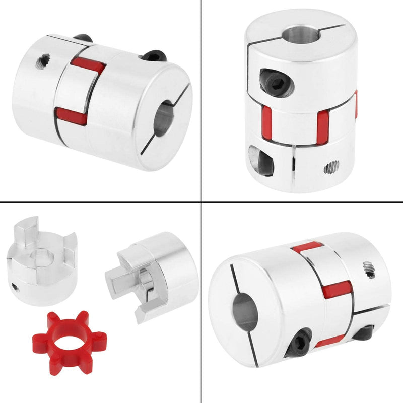[Australia - AusPower] - 10mm to 14mm Aluminium Plum Flexible Shaft Coupling, Diameter 30mm Length 40mm Stepper Motor Connector Flexible Coupler for 3D Printer CNC Machine and Servo Stepped Motor 