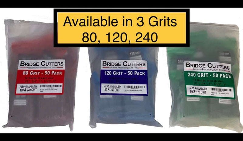 [Australia - AusPower] - 50 Pack 80 Grit Replacement Sanding Sleeves for Rubber Drum kit 1/2" 3/4" 1" 1-1/2" 2" Inch Aluminum Oxide Woodworking Drill Rotary Sander-Drum 1/4" Drive spindel Abrasive 