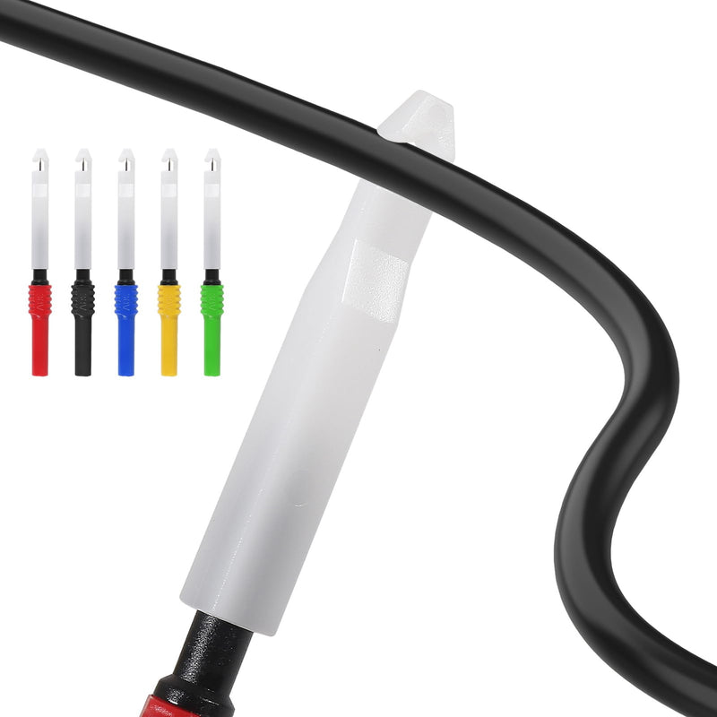 [Australia - AusPower] - 30pcs Back Probe Kit Banana Plug to Copper Alligator Clips Automotive Test Leads Set, Insulation Wire Piercing Probes, Back Probe Pins Test Wires for Car Repairing Diagnostic Circuit Testing 