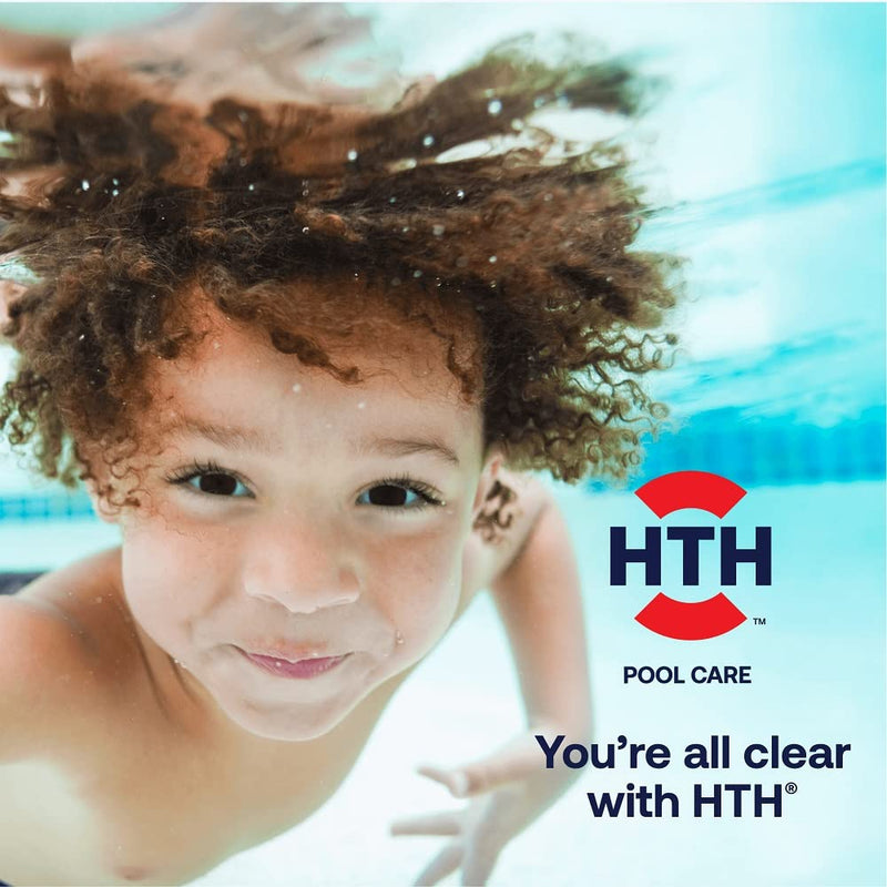 HTH 1276 Swimming Pool Care 6 Way Test Strips, Swimming Pool Water Chemical Tester, 30 Strips (Pack of 2)