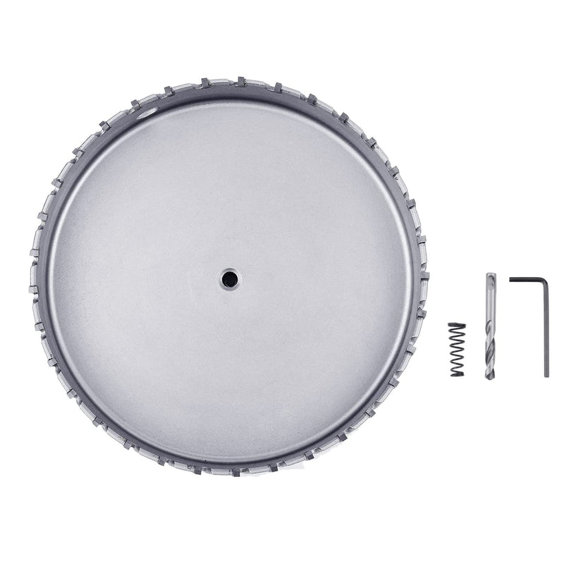 115mm (4.5 inch) Metal Steel Hole Saw, Stainless Steel Drill Bits with 2 Drill Bits, Hole Cutter for Stainless Steel,Thick Metal,Iron and Wood (115mm (4.5 inch)) 115mm ( 4.5 inch )