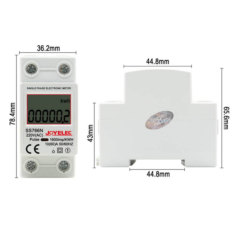 [Australia - AusPower] - JOYELEC Watt hour meter (SS766N) 