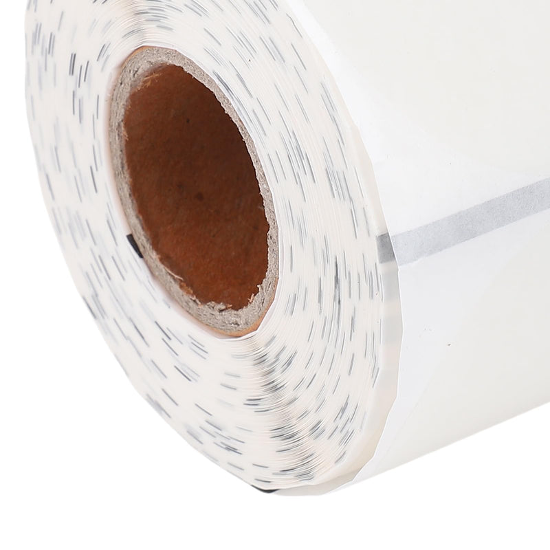 Round Thermal Labels, Premium 2 inch Transparent self Adhesive Oil Proof Scratch Proof Thermal Sticker Labels for Commercial use Packaging QR Codes 400 Sheets per roll
