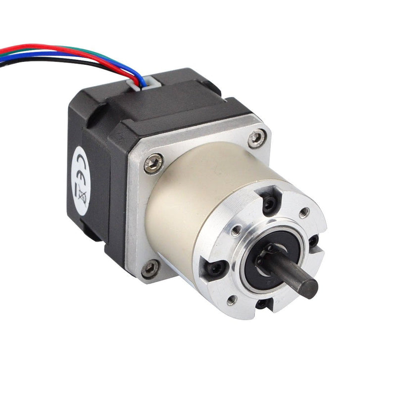 STEPPERONLINE 27:1 Planetary Gearbox Nema 17 Stepper Motor DIY CNC Hobby Camera Robotics