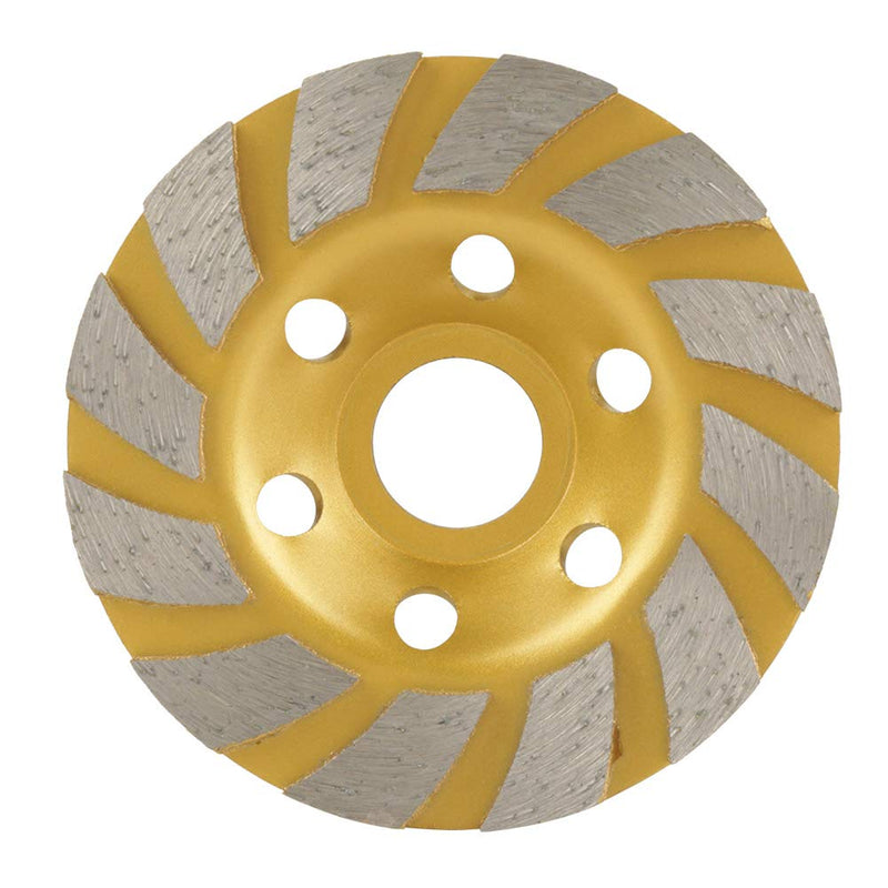 [Australia - AusPower] - 100 Grinding Wheel 6 Holes 100mm*4.5mm Diamond Segment Disc for Grinding Concrete Marble 