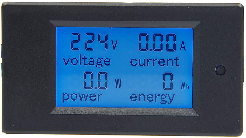 [Australia - AusPower] - AC Voltmeter Ammeter Digital Multimeter Voltage Ampere Meter Panel AC 80-260V 110v 220v 20A Electrical Volt Current Power Energy Monitor Tester Gauge with LCD Display & Built-in Shunt 