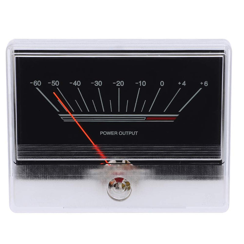 [Australia - AusPower] - Mini VU Meter Mini VU Meter DB Amplifier Audio Meter with Backlight 