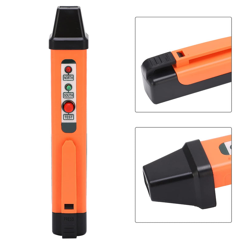 [Australia - AusPower] - Magnetic Pole Tester, 862M±5MT (50Gs) High Sensitivity Magnetic Pole Pen N S Polarity Identification Test Pen, Portable North South Pole Tester 