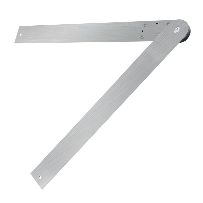 [Australia - AusPower] - Stainless Steel Digital Angle Ruler Gauge Finder Meter Protractor Measure Metric and Imperial Scale for Automobile constructions Boating Woodworking (Stainless Steel Ruler) 