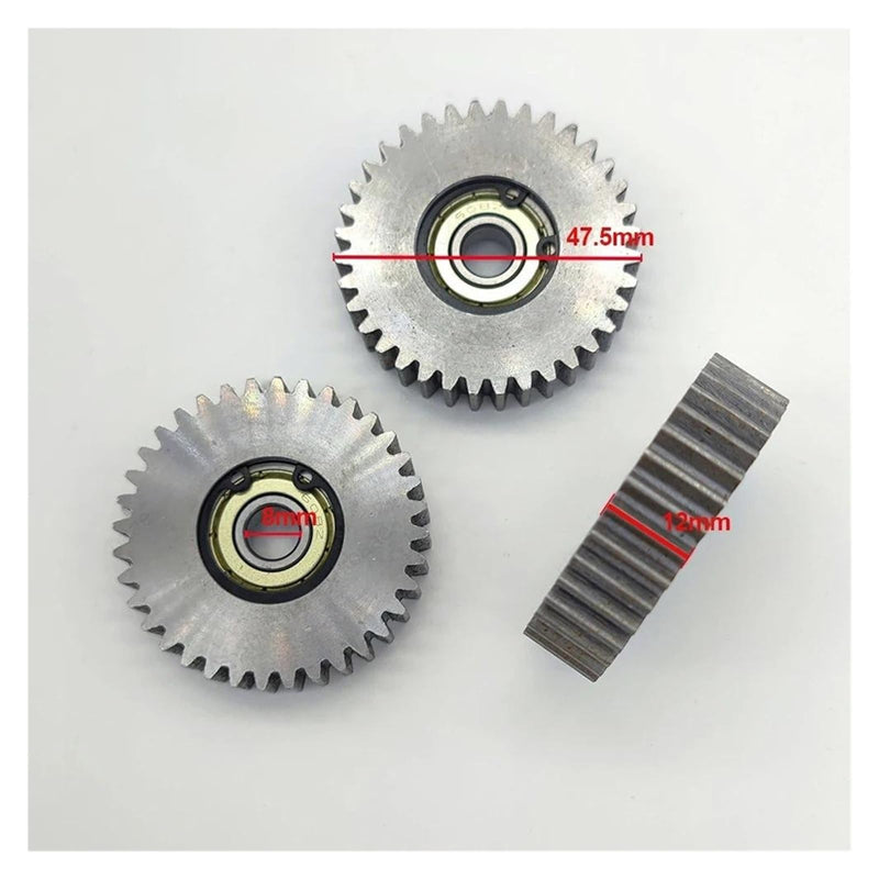 [Australia - AusPower] - 28T/36T Steel Planetary Gears for Bafang Ebike Motors - Durable Metal Gears for Electric Bicycle Repair & Upgrades 36T 47.5x12mm 
