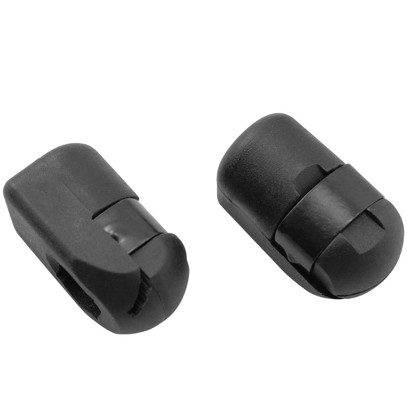 [Australia - AusPower] - Gas Spring End Fitting TAODAN 4PCS Black M6 Female Thread Gas Spring Connectors Generator Accessories 