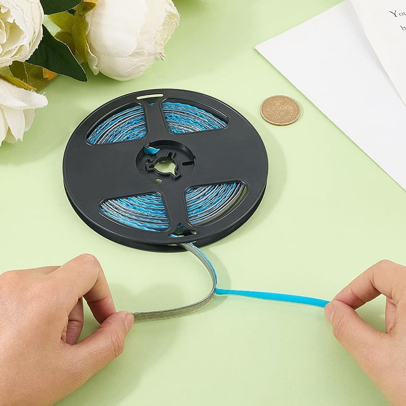 GORGECRAFT 9.84 Feet x 0.31 Inch Self Adhesive Caulking Tape Waterproof Peel and Stick Molding Trim Caulk Strip Gray PVC Plastic Kitchen Bathroom Gap Sealant Edging Tape for Stove Sink Toilet Bathtub