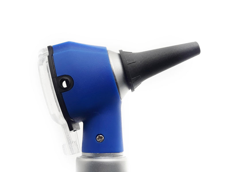 [Australia - AusPower] - Radiance Otoscope - Ear Scope with LED Light and Speculum for Ear Examination and Diagnosis - Ideal for Professional use - Lifetime Warranty - Blue 