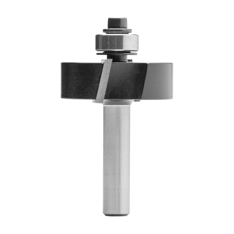 [Australia - AusPower] - ENT Rebate Cutter Set TC Shank (C) 8 mm, Diameter (A) 34,9 mm, B 12,7 mm, D 32 mm, with Ball Bearing 