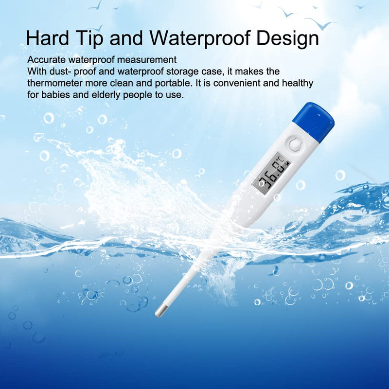 [Australia - AusPower] - [Value Bundle] Berrcom Digital Thermometer DT007 & Berrcom Oral and Underarm Thermometer for Adults and Kids DT008 