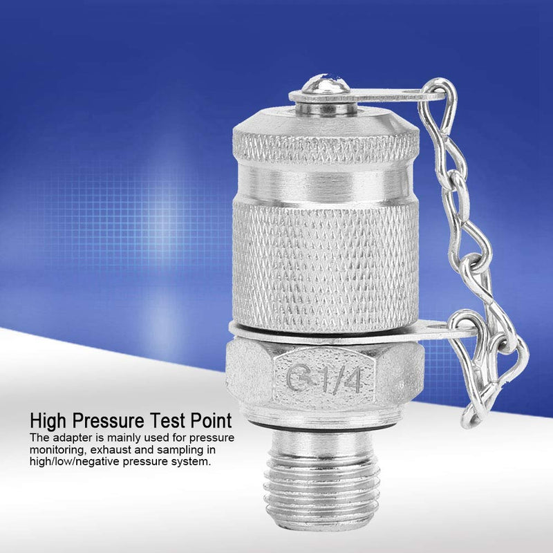 G1/4-M16x2 Hose Connector Hydraulic Test Adapter Pressure Measuring Point Coupling for Pressure Monitoring System