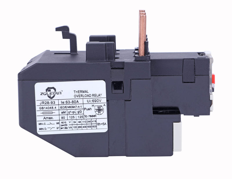 Thermal Overload Relay Electric Heat Motor Protect Defender 28-36A