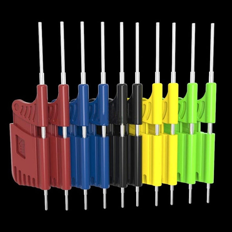 [Australia - AusPower] - SDK08 Test Clip Ultra Small Clip Chip Foot Clip Micro IC Clamp SOIC/TSSOP/TSOP/SSOP/MSOP/PLCC/QFP/TQFP/LQFP/SMD IC Test Chip Mini Chips Adapters 