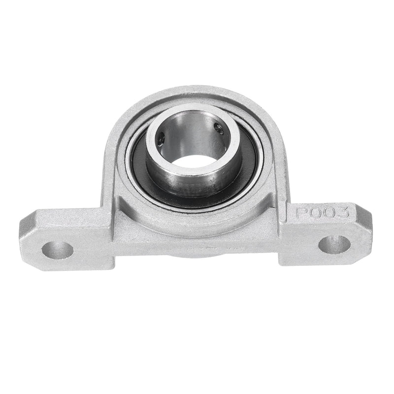[Australia - AusPower] - uxcell 6 Pcs KP003 Pillow Block Bearing 17mm Bore Zinc Alloy Inner Ball Mounted Bearing Block Insert Bearing Self-Alignment 