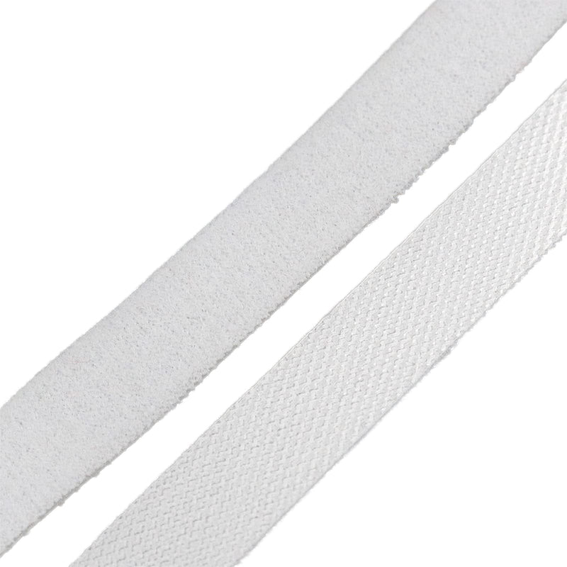 Sscon 2Rolls 5mX10mm Nylon Carpet Marker Strips Sentence Strip Stickers for Office White