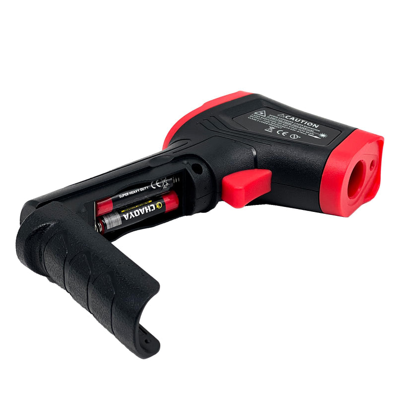 [Australia - AusPower] - Digital Infrared Thermometer Gun for Cooking,-58 to 1112 °F Laser Temperature Gun with Adjustable Emissivity&MAX&MIN,IR Thermometer for Pizza,Oven,Grill,Kitchen,BBQ,Meat,Food,Griddle (not for Human) 