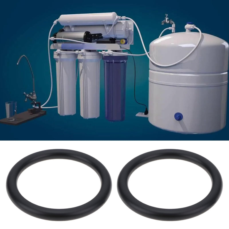 6pcs Water Filter Gasket Washer 100001 Compatible with Geno Filter FS-FSD 1 Inch 15 x 10 x 2.5 mm 82 x 66 x 8 mm