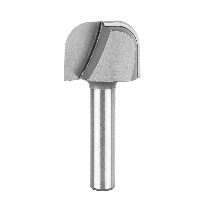 SpeTool 1/4" Shank Bowl & Tray Router Bit 3/4 Cutting Diameter Double Flute Woodworking Milling Cutter Tool