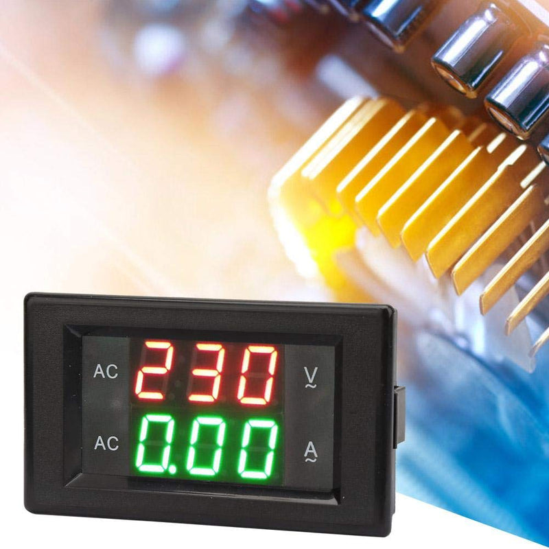 [Australia - AusPower] - YB4835VA Digital Display AC 500V/50A LED Ampere Meter Voltmeter Dual Meter 