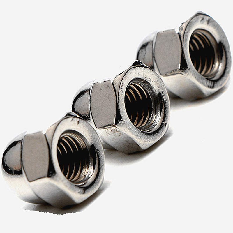 [Australia - AusPower] - FullerKreg M6-1.0 DIN 1587 A2 Stainless Steel Acorn Nut 50pcs M6 50PCS 
