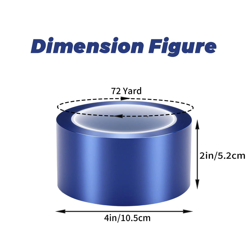 Dorhui 2 Rolls Block Out Tape for Screen Printing – 2Pcs 2" x 72 yd Solvent and Water Resistant Tape, Clean Removal Masking Tape for Silk Screen, Ink Blocking, Frame Protection and Screen Maintenance