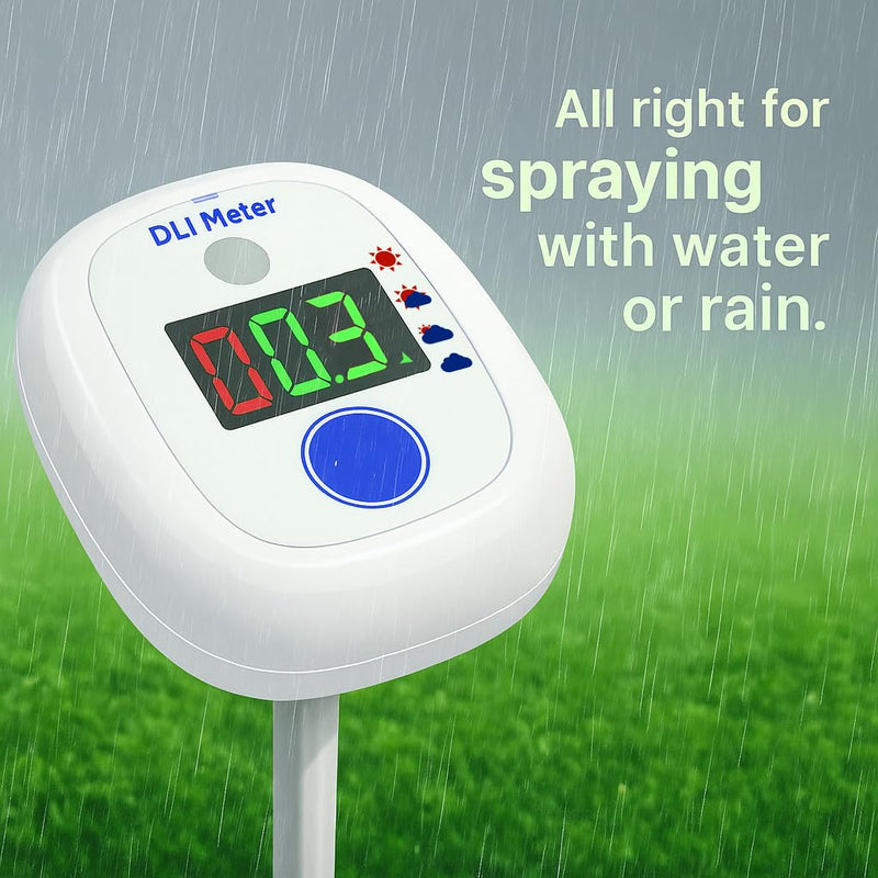 [Australia - AusPower] - EVO-20 DLI Light Meter – Smart Sunlight Classifier for Garden & Landscape Use | Identifies Full Sun, Partial Sun, Partial Shade & Shade Based on Daily Light Integral 