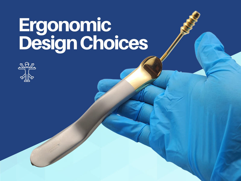 [Australia - AusPower] - Minnesota Cheek Retractor with Suction Gold Plated Surgical Dental Instruments ARTMAN Brand by Wise Linkers 