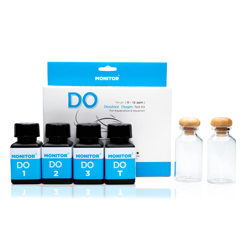 [Australia - AusPower] - Monitor DISSOLVED Oxygen Test KIT (60 Tests) - Monitor Aquarium and aquaculture Water Quality 
