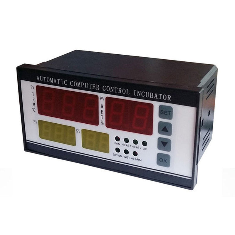 [Australia - AusPower] - XM-18 Egg Incubator Temperature Controller Thermostat Full Automatic Control System Egg Incubator Machine with Temperature Humidity Sensor Probe (220V) 220v 