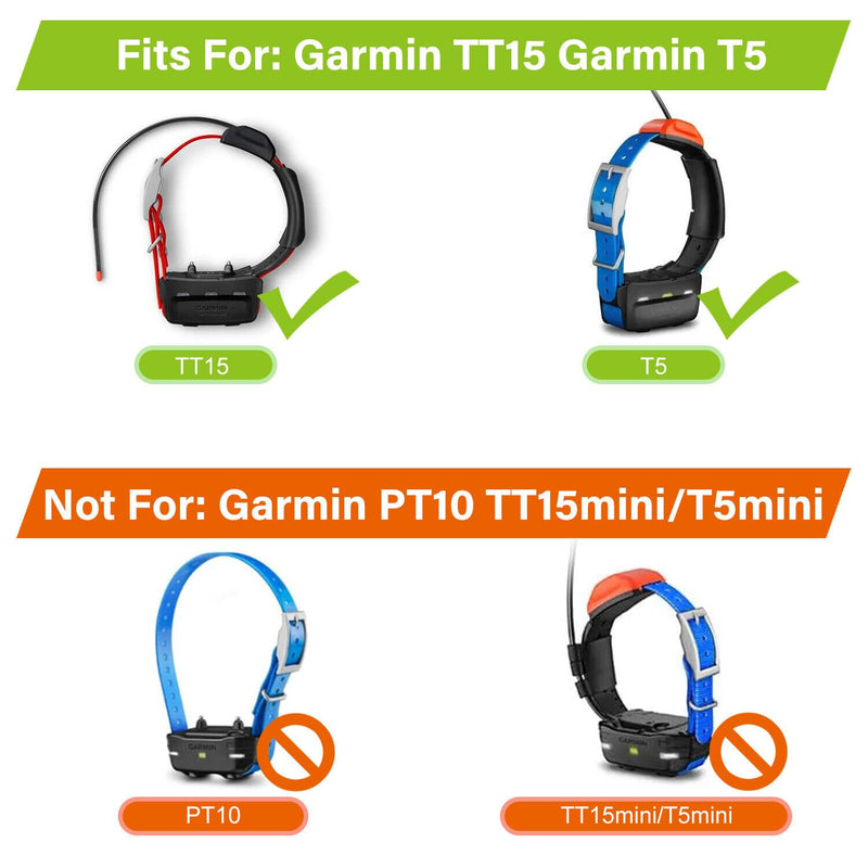 [Australia - AusPower] - Stone for Garmin TT15 T5 Charger Replacement Dog Barking Charging Clip Bark Collar Cable Cord… 