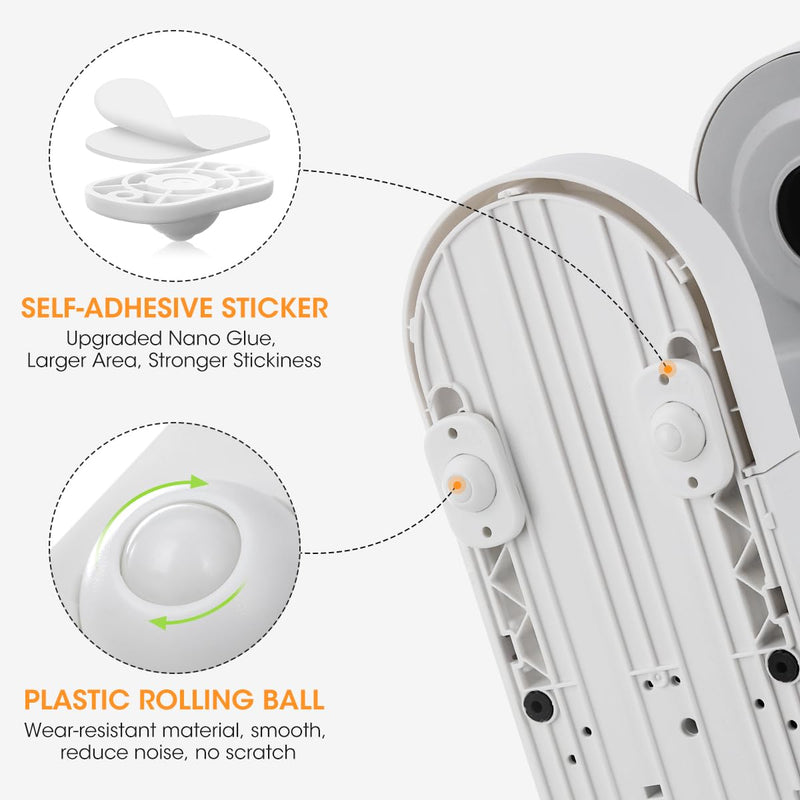 [Australia - AusPower] - Aieve Appliance Wheels for Kitchen Appliances, 8 Pack Appliance Slider, Self Adhesive Mini Caster Wheels, Swivel Wheels for Countertop 